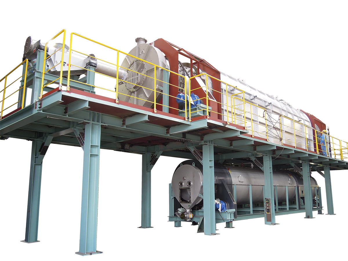 Mass production rotary kiln