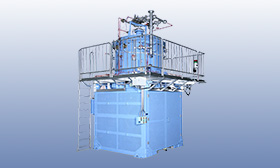 High-temperature, high-pressure vacuum heat treatment furnace