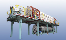 Mass production rotary kiln