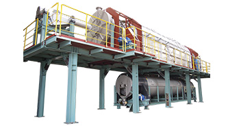 Mass production rotary kiln